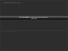 Tablet Screenshot of nativerooms.com